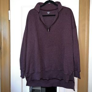 Aerie Quarter Zip Sweatshirt